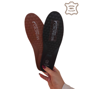 Ortopedski usnjeni vložki MEDIMORO PREMIUM COMFORT (par)